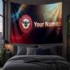 Personalized Tapestry Wall Hanging Brentford Football Pattern Art Background Cloth