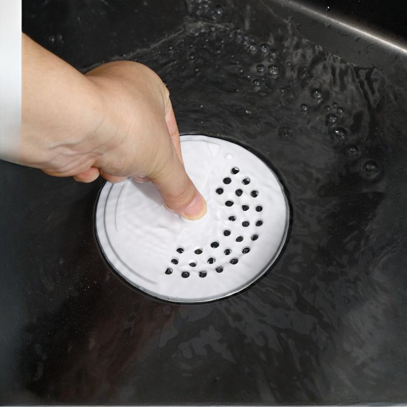 1Pc New Floor Drain Deodorant Cover Hair Hair Filter Sewer Deodorant Drain Anti-taste Sink Floor Drain Cover