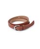 THE-ABON Classic Slim Belt Camel