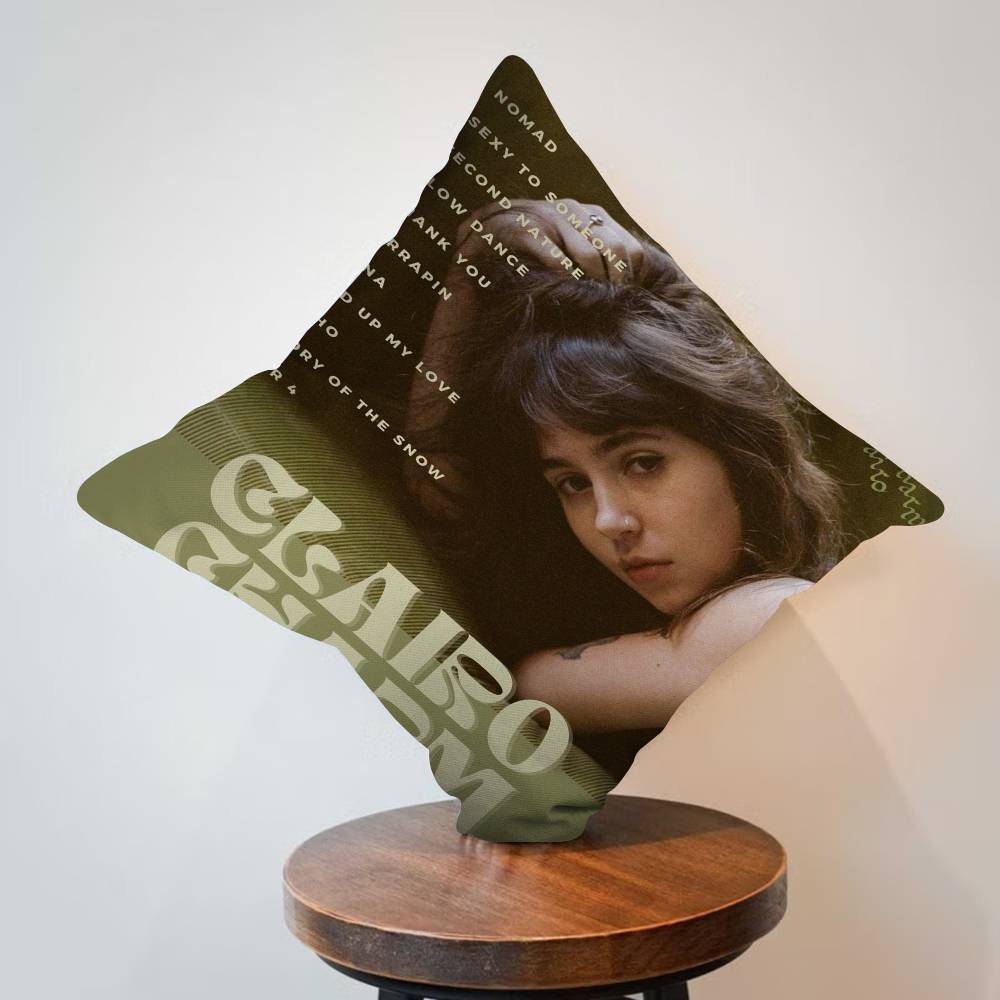 Charm Singer Clairo Pillow Cover For Bedroom Room And Living Room Sofa Decorative Cushion Cover