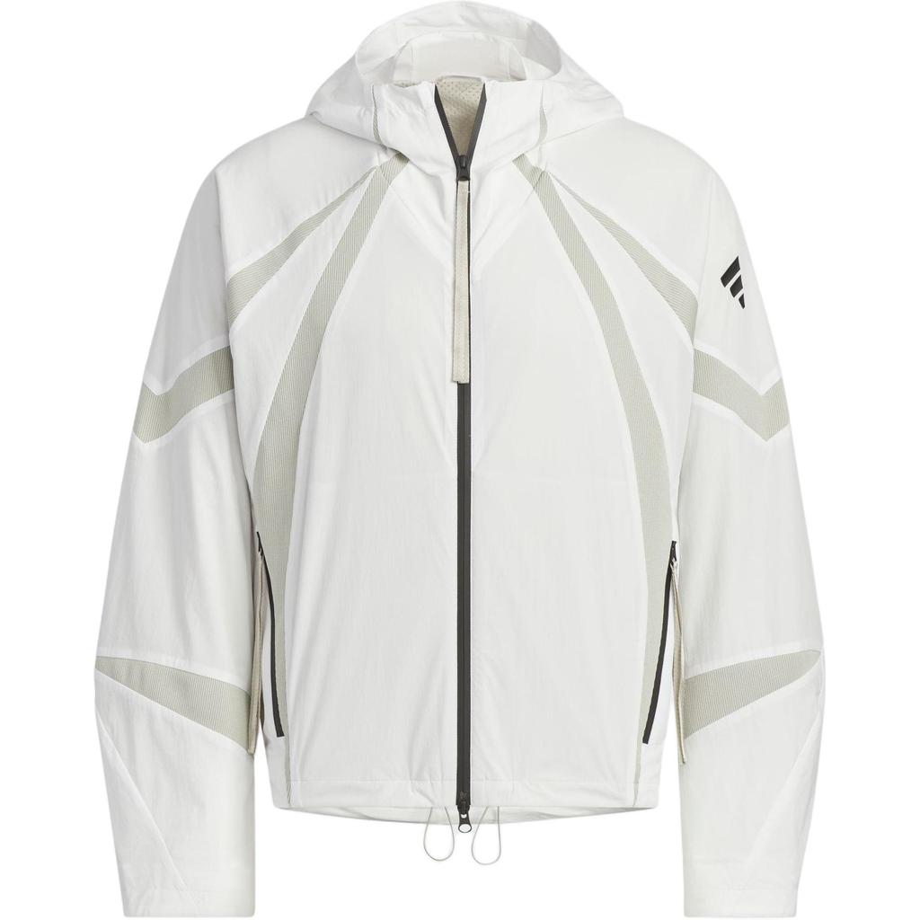 Adidas Future Style Prejacket Woven Sports Casual Hooded Jacket Men Jackets Bright-White JN3428