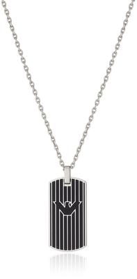 Collar EGS2724040 para Hombre Negro/Plateado [Artículo]