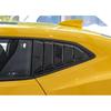 Car Side Rear Window Scoop Louvers Decoration Cover Stickers for Chevrolet Camaro 2017 2018 2019 2020 2026 Exterior Accessories