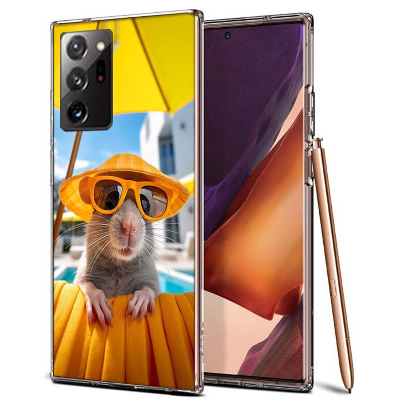 

Cute Hamster Phone Case for Samsung A55 A35 A25 A15 A07 A05S A16 A17 A26 A36 A37 A56 A57 Galaxy Note 20 10 A50S A71 A51 A31 A30 Samsung A10