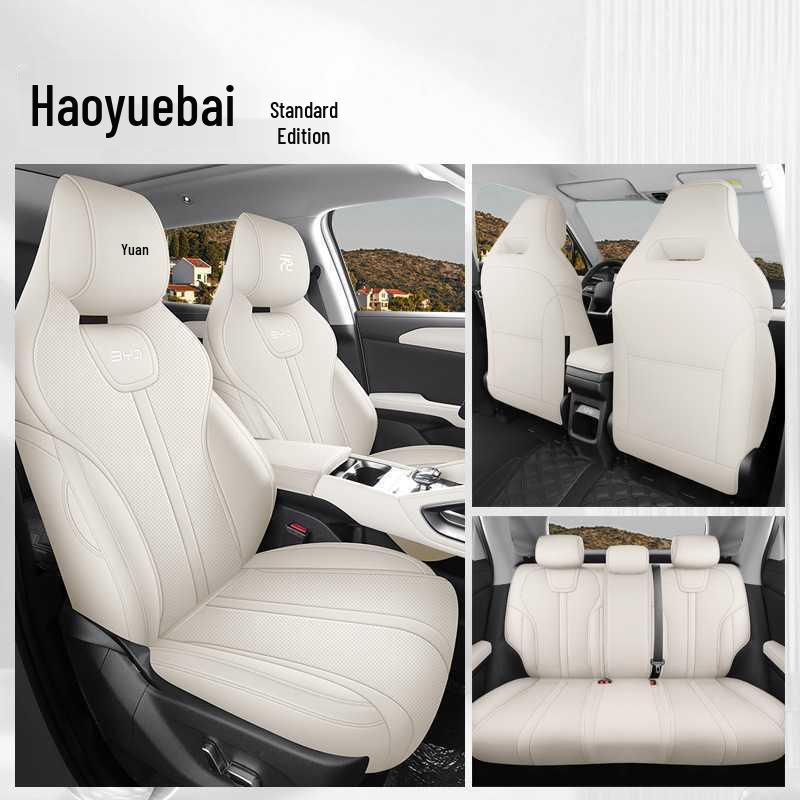 BYD Yuan UP Five-Seater Leather Car Seat Covers, All-Season Fit UP Rear Half Cover