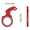 Hot Sale New Karambit Spinner Finger Swivel Claw Knife Keychain High Quality Metal Grain Texture Fidget Spinner Metal Keych Toy