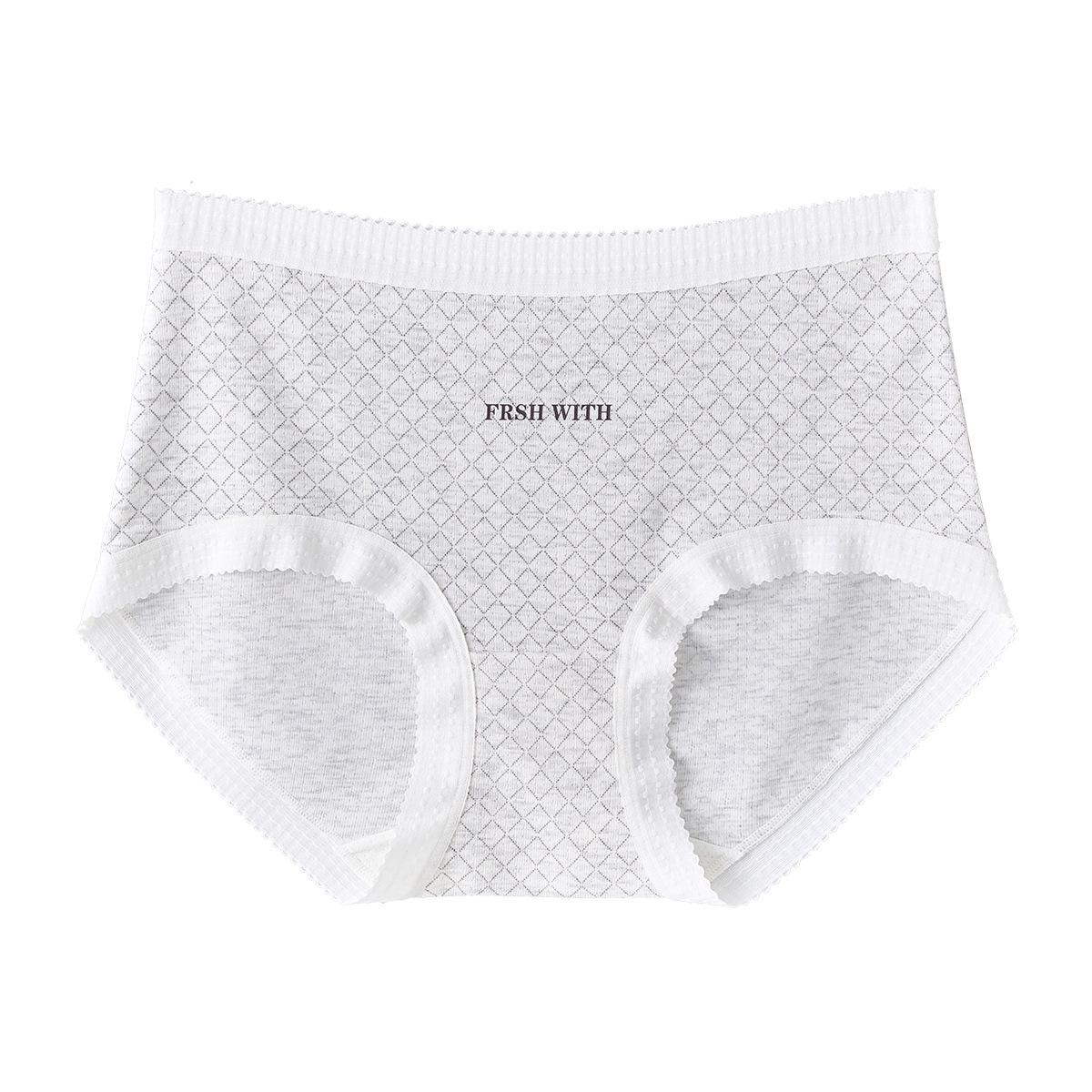 

Autumn/Winter Pastoral Print Silk Panties: Breathable, Antibacterial, Hip-Wrapping Women s Triangle One Size