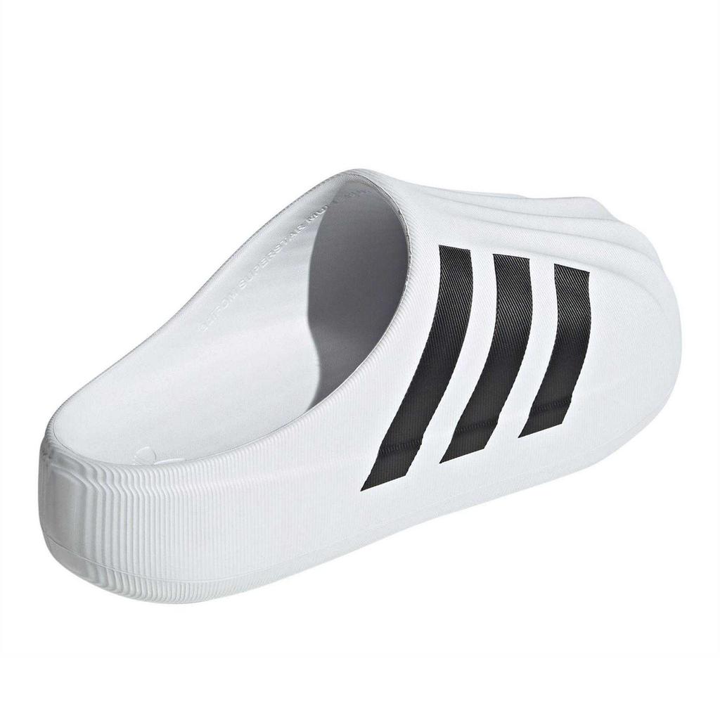 Adidas Childrens/Kids 3 Stripes Backless Mule Slippers