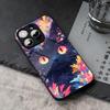 Cartoon Cute Cat Phone Case For iPhone 15 13 14 12 11 Pro XS Max Plus Mini X XR 8 7 6s SE2020 Tempered Glass Coque
