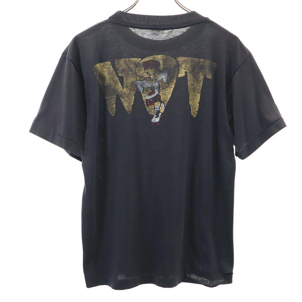 OLD 80s 90s Anthrax Band T-shirt Notman Short Sleeve T-shirt Black Men's Used