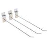 50PCS Slot Board Hook 20cm 3.3mm Aluminum Alloy Slat Wall Hanging Hook for Home Shopping Mall