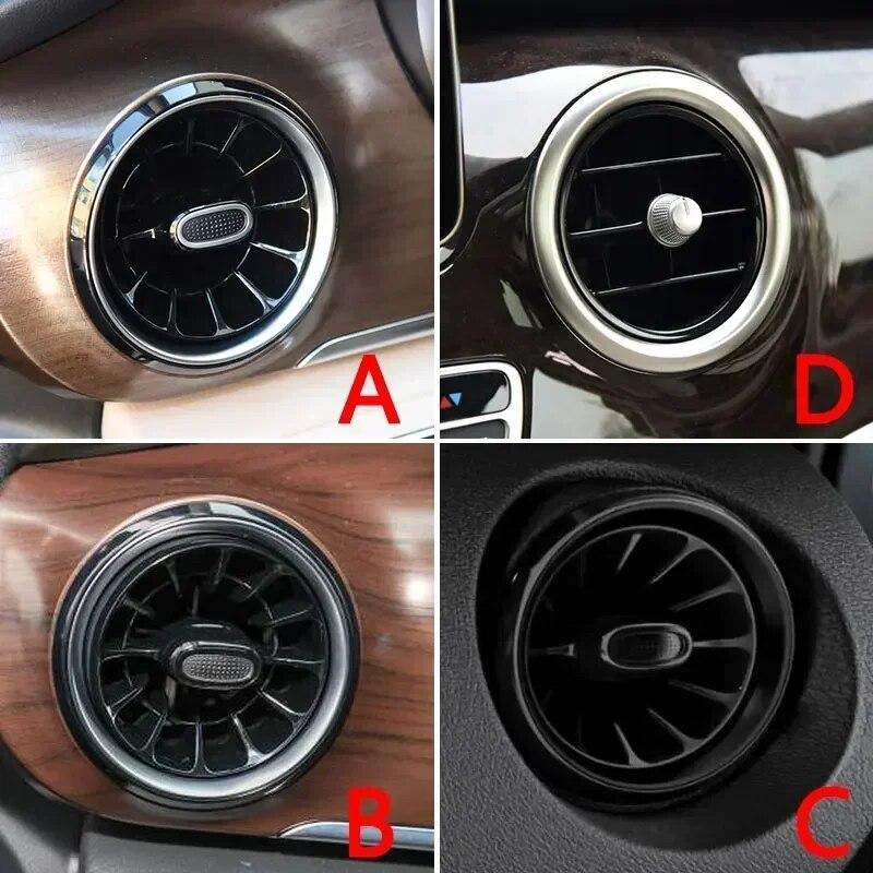 For Mercedes Benz V Class W447 W448 Vito V250 V260 Front Interior Car Dashboard A/C Air Outlet Turbo Conditioning Vent