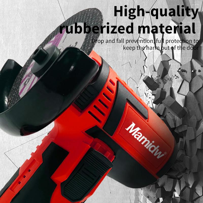 Mamidw Brushless Electric Angle Grinder Electric Grinding Cutter Rechargeable Polishing Machine For Milwaukee Battery pins
