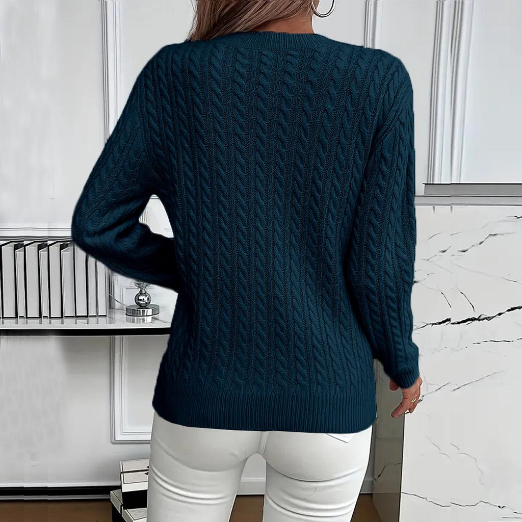 Womens Sweaters Long Sleeve Fall Soft Lightweight Knit Loose Sweater Tops