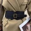 Sweater Wide Belt Women's Crocodile Pattern Elastic Fashionable Skirt Waist Seal Women's Coat Waist-closing Outer Belt