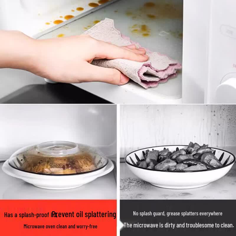 PP5 Food-Grade Microwave Splatter Cover