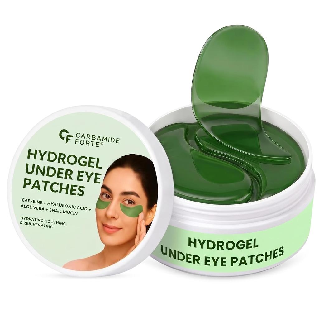 Aloe Vera Hydrogel Augenpads Gegen Dunkle Augenringe | Reduziert Dunkle Augenringe, Schwellungen & Fältchen | 60 Pads (30 Paare)