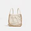 Diamond-patterned-style hobo bag 2024 women's spring-summer new mini backpack niche high-end single-shoulder crossbody bag