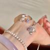 Purple Diamond Butterfly Ring Set Gentle Super Fairy Brushed Purple Butterfly Fairy Purple Pendant
