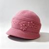 Thickened Winter Bucket Hat Windproof Knitted Beanie Gift Ready Fisherman Hat  Walking