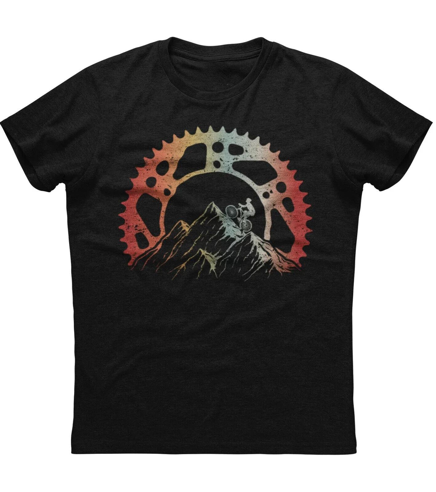 Mountain Bike Riding Bicycle Gear TShirt 100 Cotton ONeck Summer Short Sleeve Casual Mens Tshirt Size S3XL S