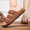 Fashion Summer outdoor slippers Comfortable and versatile style Leisure beach walking Couple casual shoes Daily Breathability Hot New