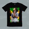 Jamaikanischer Sänger Gitarrist Bob Marley Legendäre Musik Positive Vibration T-Shirt