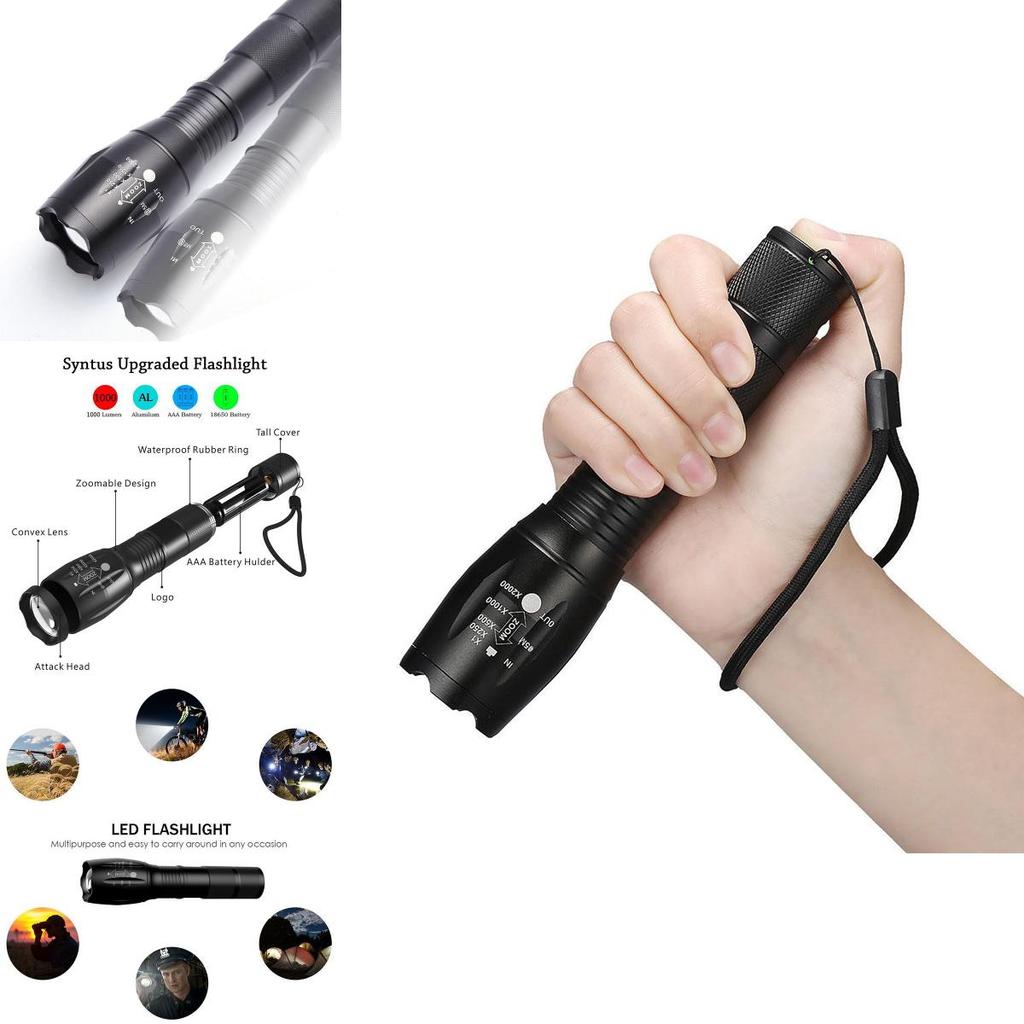 Compact And Portable 18650 Torch Lamp With Superior Focusing Optic System