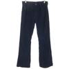 Sedgefield 90s 80s Made In USA Old Corduroy Flare Pants W31 Navy Women Used