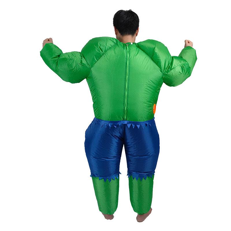 Captain America Hulk Easter Party Inflatable Muscle Costume