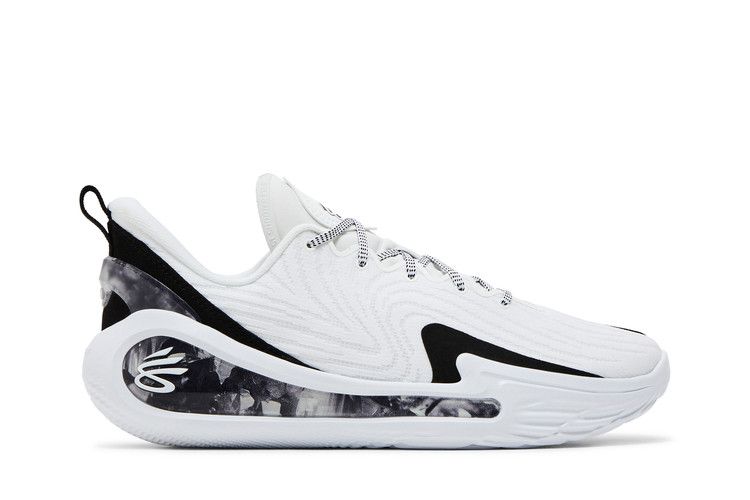 Men's Sneakers Under Armour Curry Flow 12 Shooting Star White/Black