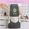 Cartoon Waterdicht Pvc Schort Voor Vrouwen En Mannen Keuken Koken Beschermt Kleding