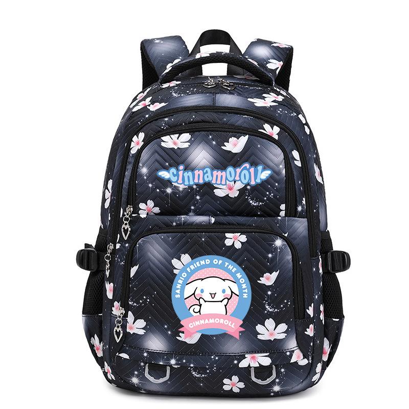 Japanese Cartoon Pattern Printed Backpack, Youth Student Schoolbag, Puppy Pattern Schoolbag, Large Capacity