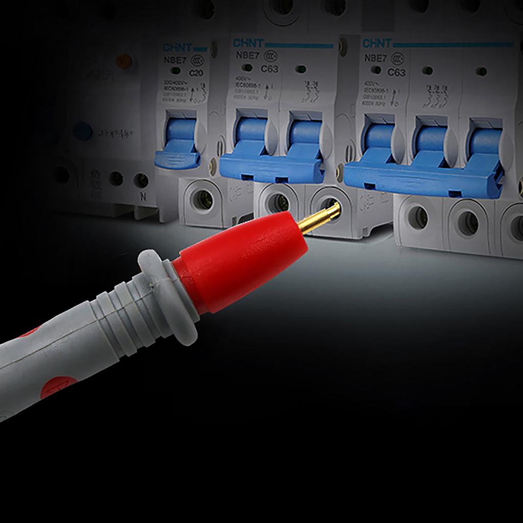 Fint spiss nål meterprobe testledninger for multimeter voltmeter kabel