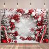 Winter Christmas  Decoration Background Winter Backdrop Decorations For Photo Studio Photo Booth Christams Party