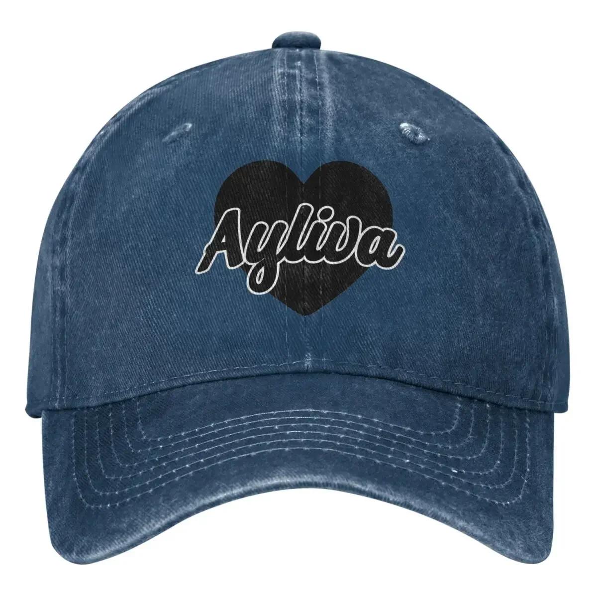 

Ayliva Black Heart Baseball Cap For Unisex Teens Die Ayliva Tour Vintage Trucker Dad Hat One Size