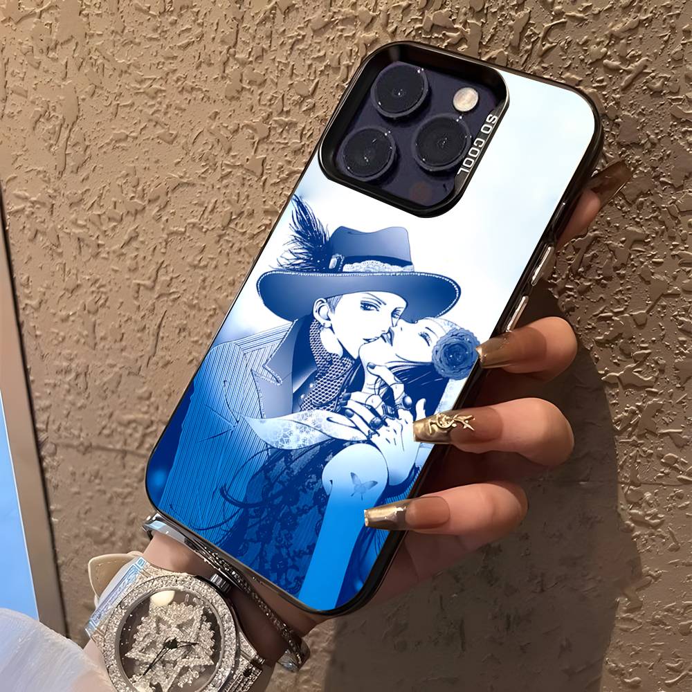 P-Paradise Kiss Manga Phone Case For iPhone 16,15,14,13,12,11,Pro,XS,Max,Plus,Mini,SE Black Candy Matte Shockproof Cover