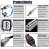 New Upstream O2 Oxygen Sensor 234-9066 For Honda Accord 2.0L 2.4L Acura TSX 2.4L 2003 2004 2005 2006 2007 2008 36531-RBB-003