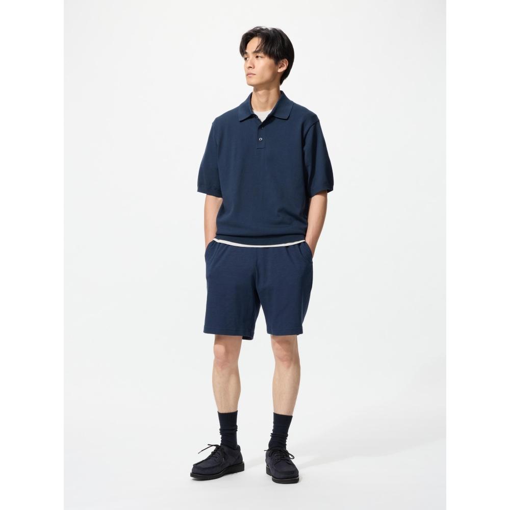 

Uniqlo Airism Cotton Easy Short Pants 01 OFF WHITE/XS