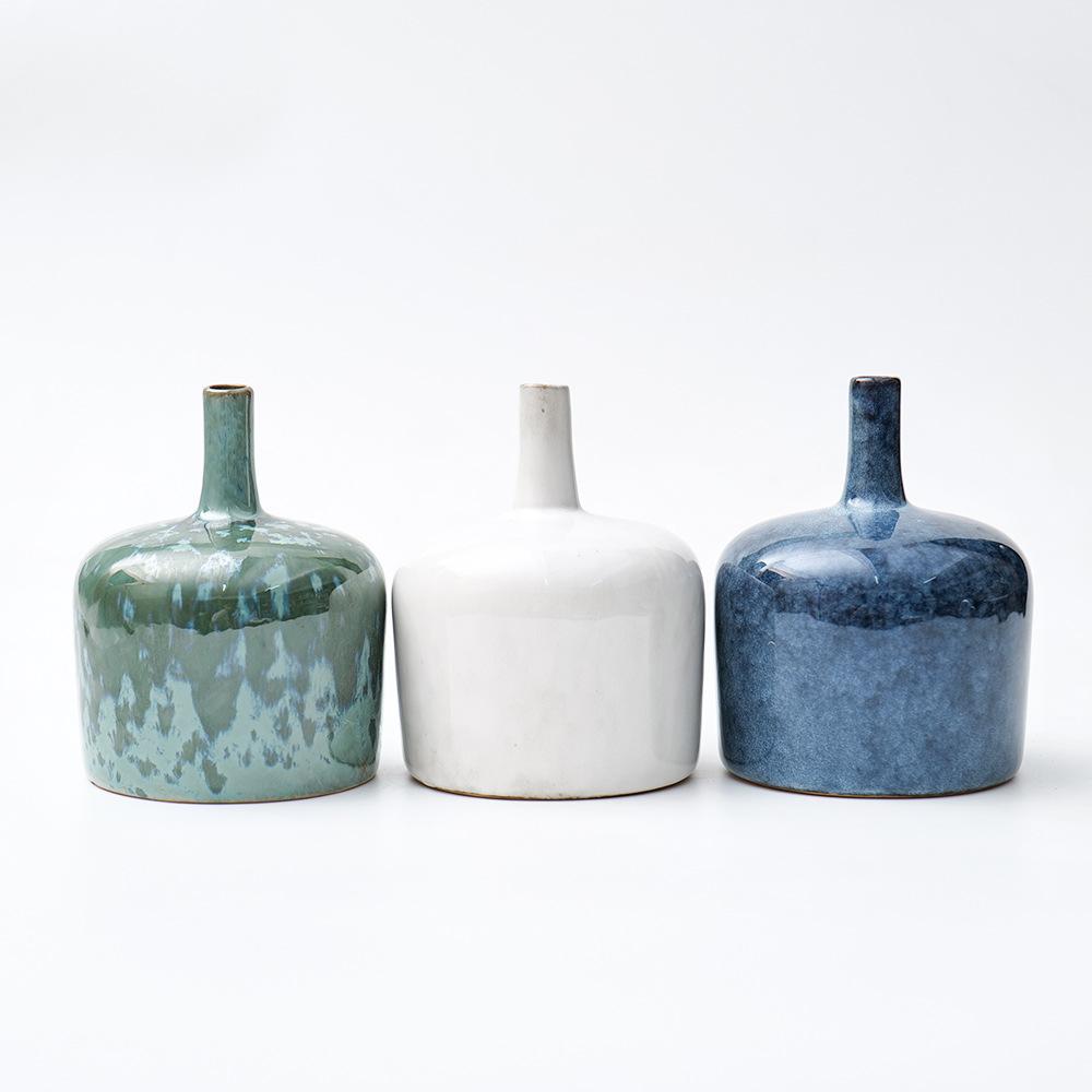 Wazon Ceramiczny Porcelana Przekształcana w Piecu Wazoniki Wazon na Kwiaty Akcesoria do Kompozycji Kwiatowych Akcesoria do Dekoracji Domu Terrarium