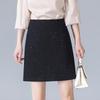 Versatile Sequin High-Waist Petite Skirt - 2025 Autumn/Winter Collection