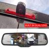For Peugeot Boxer Fiat Ducato Brake Light Reversing Camera + 6.86" Split Screen
