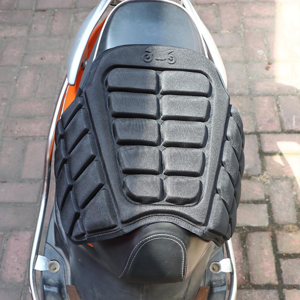 Universal Motorcycle 3D Air Comfort Gel Seat Cushion Pad Cover Pressure Relief
