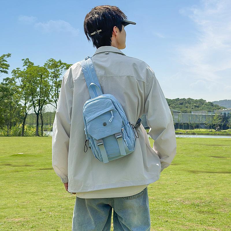 Mori Multifunctional Shoulder Men's and Women's Breast Bag Cycling Leisure Mountaineering Bag Outdoor Sports Small Backpack Fashion