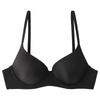 European and American large-size underwear summer smooth surface non-marking soft steel ring bra large chest small anti-sagging upper suppor