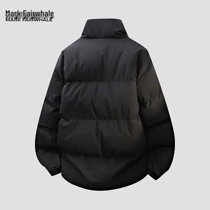 Mark Fairwhale Men's American Style Stand Collar Padded Winter Jacket