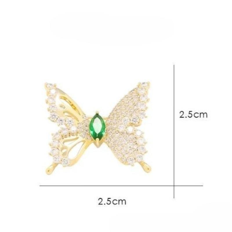 1Pc Fashion Butterfly Brooch for Women Men Exquisite Butterfly Insect Brooches Pins Jewelry Accessories Party Gifts