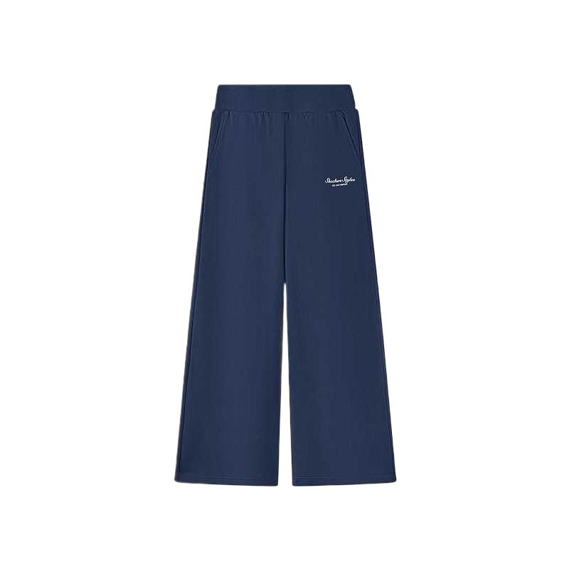Skechers Fashion Series Skin-Friendly Versatile Comfortable Knitted Sports Pants Women pants L325W003-002Z L