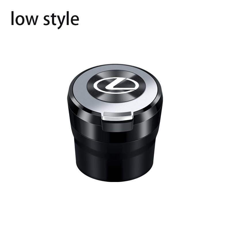 SKIA7 Adesivi Interni Portacenere Auto Texture Ceramica Con Luci LED Per Lexus ES300 RX330 RX300 IS250 IS350 CT200h IS300 NX RX LX GX G