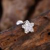 Orecchini a Bottone per Cartilagine in Acciaio Inossidabile Zircone, Semplici e Personalizzati, Orecchini Raffinati e Piccoli Micro-intarsiati, Gioielli per Piercing